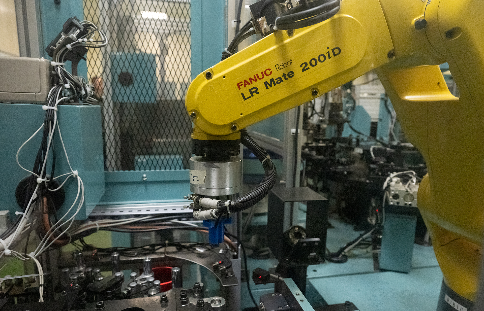 Machine in assembly process